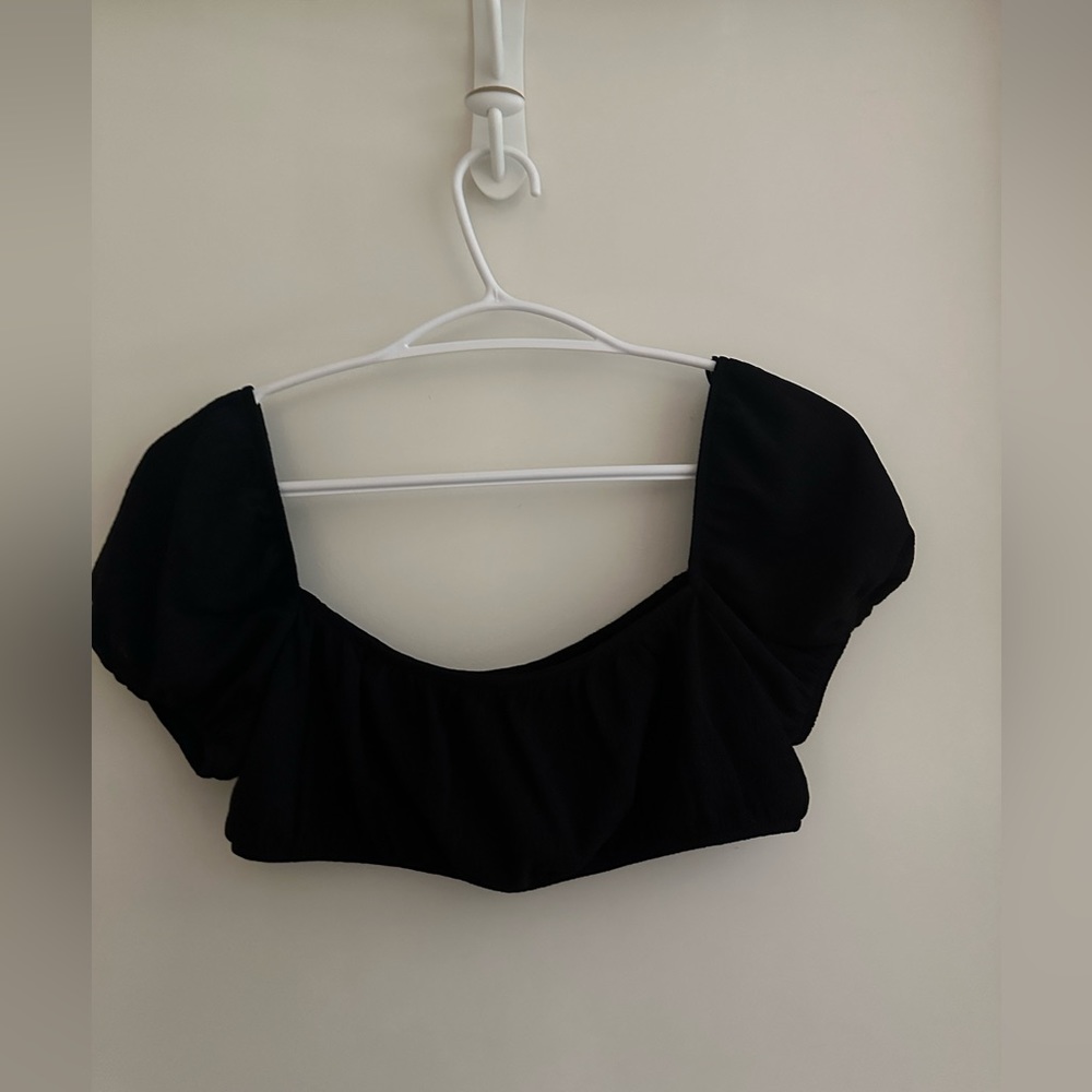 h&m super cropped top